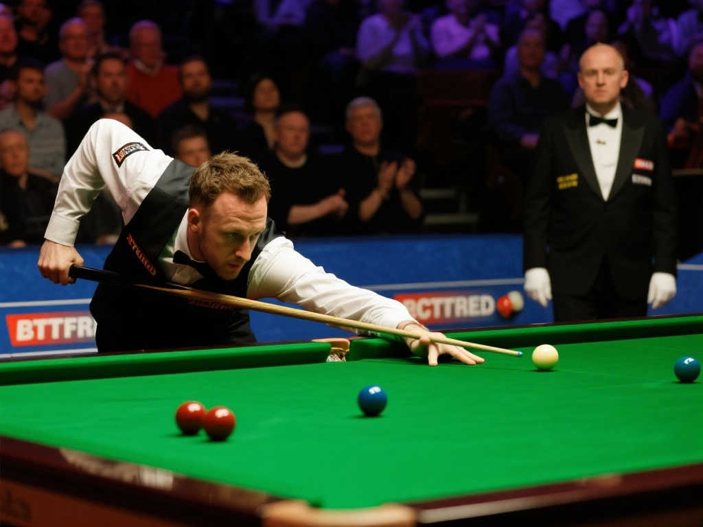 斯诺克世锦赛半决赛:特鲁姆普领先威廉姆斯7-5,进入中场暂停 斯诺克世锦赛半决赛:特鲁姆普领先威廉姆斯7-5,进入中场暂停